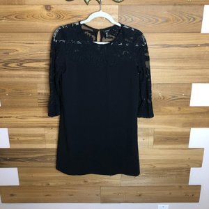 Black Dress w/ Lace